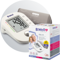 فشارسنج بازویی MED -53 با آداپتور B.Well Swiss