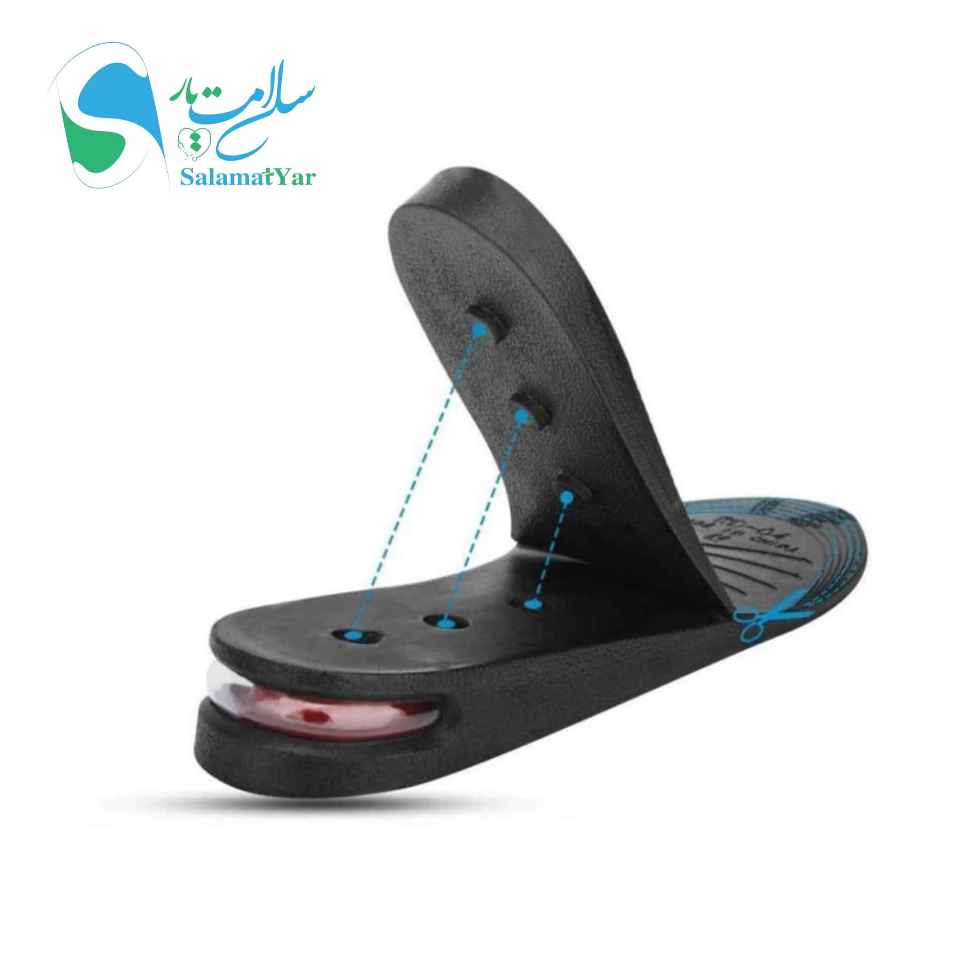 کفی افزایش قد پمپی کپسول دار افزایش 3 سانتی متری-اورجینال - تصویر 3