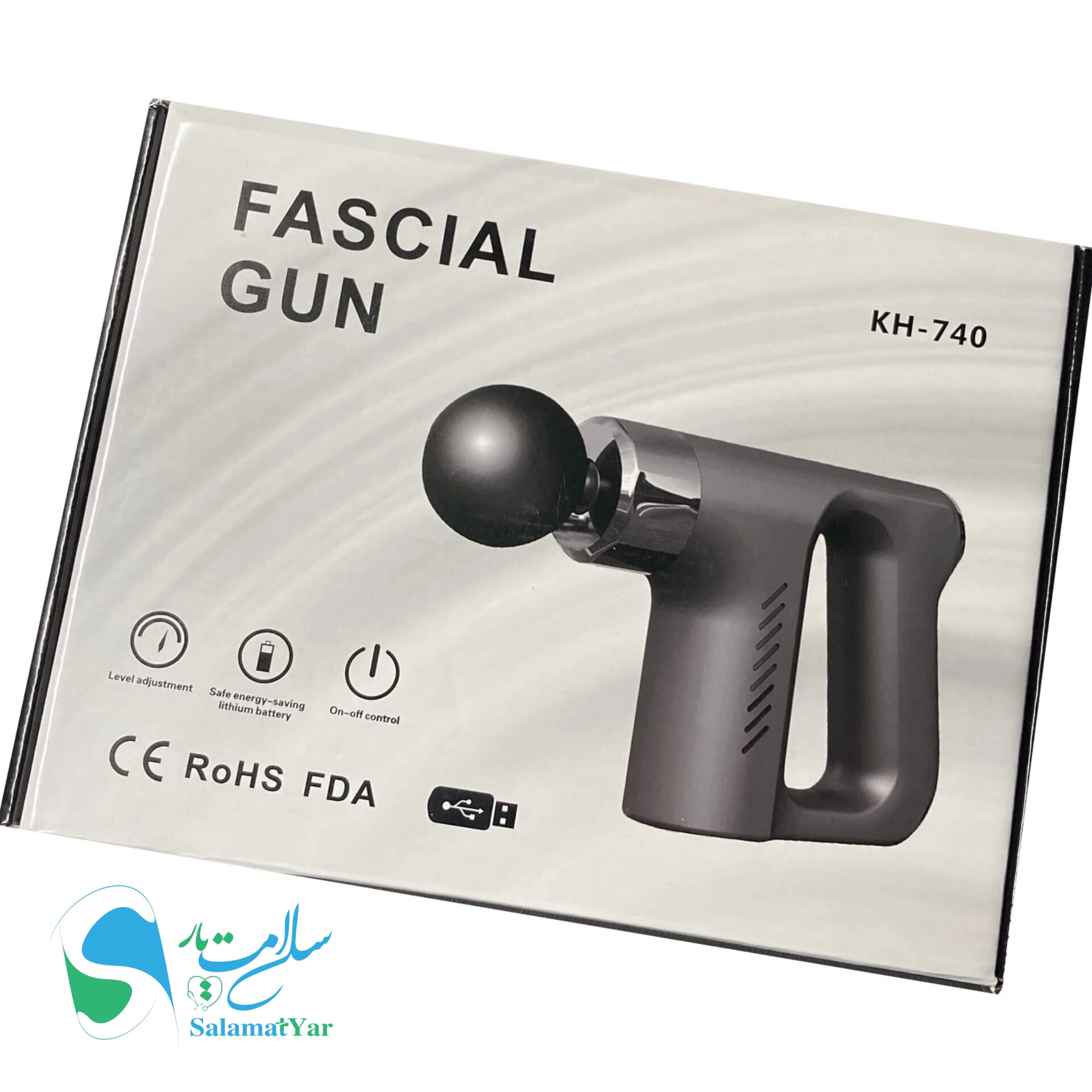 ماساژور برقی گان مدل KH-740- اورجینال- - تصویر 5