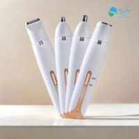 ست اصلاح موی بدن بانوان 4in1 | شارژی، چهارکاره و مناسب صورت و بدن